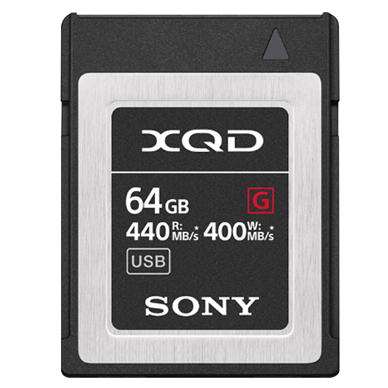 索尼（SONY） XQD卡 440M/s FS7专业摄像机 尼康D4/D850单反相机内存卡 64GB (QD-G64)读440/写400 索尼XQD高速读取