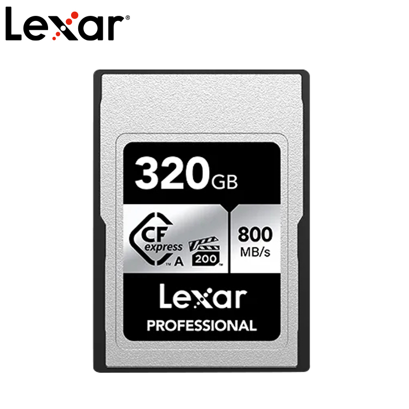 Lexar® Professional CFexpress™ Type A 存储卡 SILVER 系列 320GB