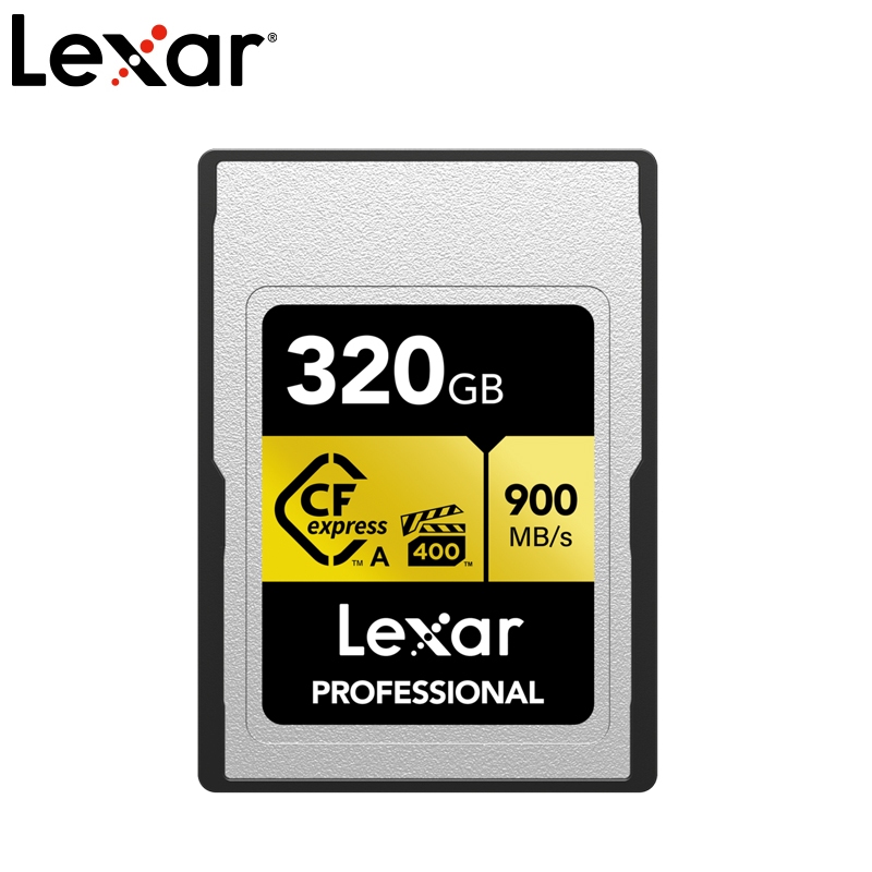 Lexar® Professional CFexpress™ Type A 存储卡 GOLD 系列 320GB
