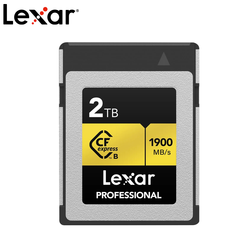 Lexar® Professional CFexpress™ Type B 存储卡GOLD系列 2TB