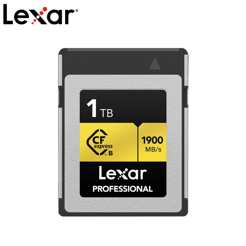 Lexar® Professional CFexpress™ Type B 存储卡GOLD系列 1TB