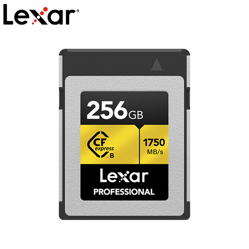 Lexar® Professional CFexpress™ Type B 存储卡GOLD系列 256GB