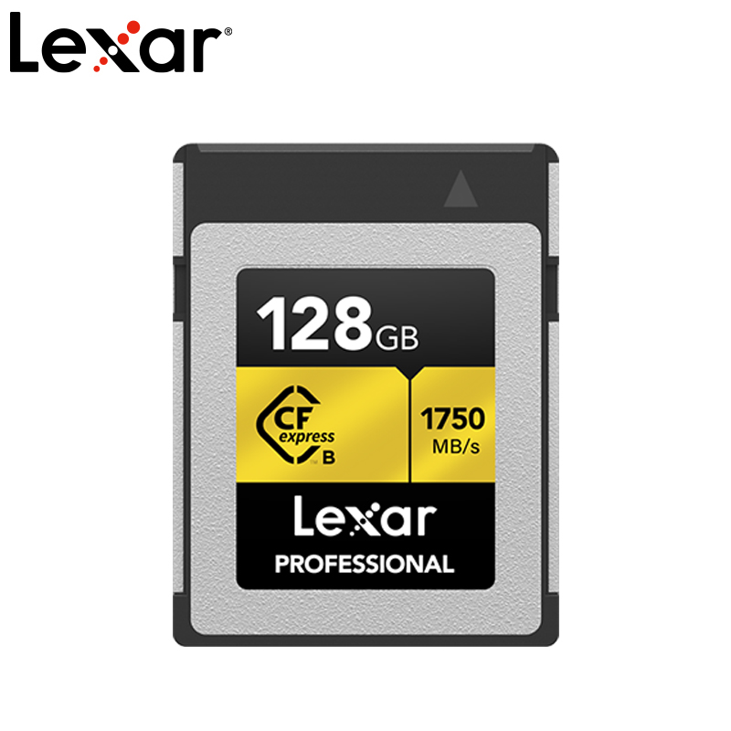 Lexar® Professional CFexpress™ Type B 存储卡GOLD系列 128GB