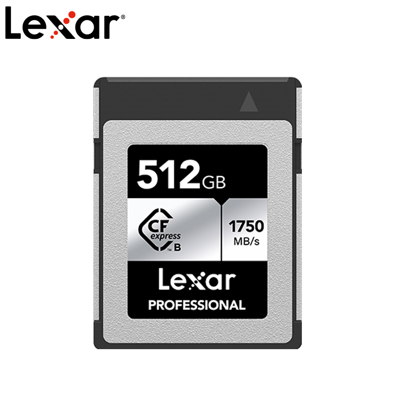 Lexar® Professional CFexpress™ Type B 存储卡SILVER系列 512GB