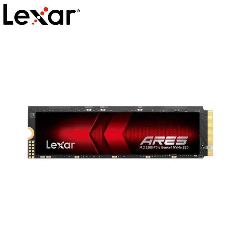 Lexar® ARES PCIe Gen4x4 M.2 2280 NVMe 固态硬盘