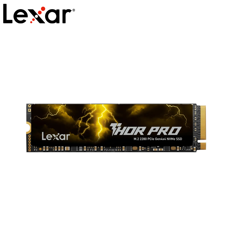 Lexar® THOR PRO PCIe Gen4X4 NVMe 固态硬盘