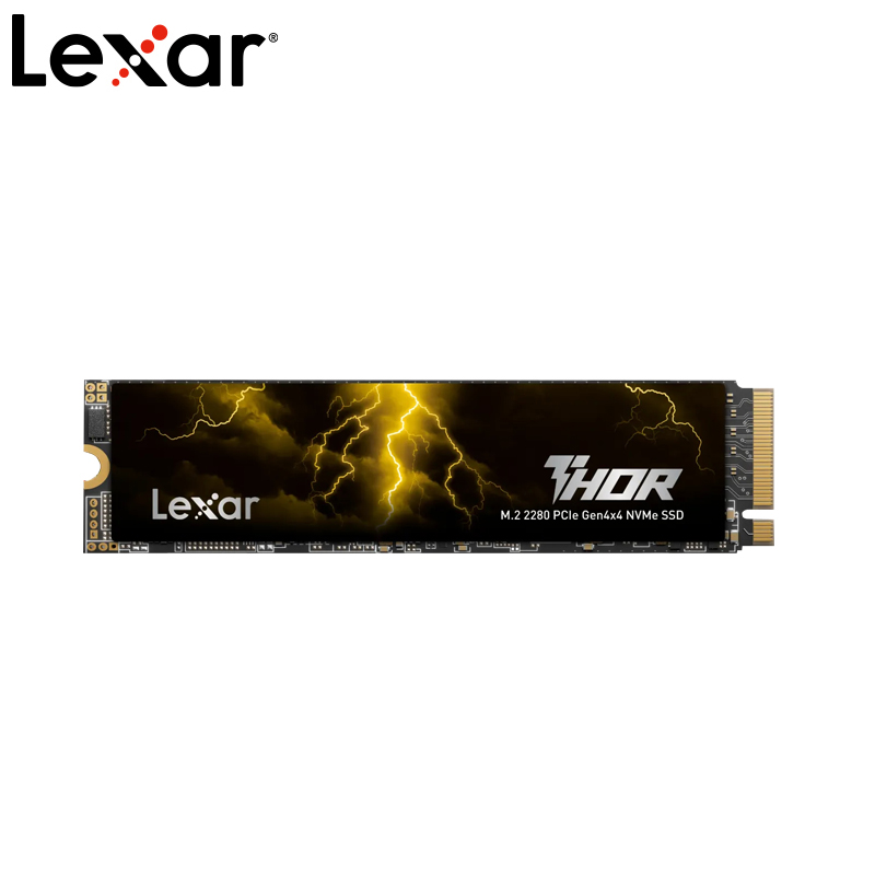Lexar® THOR PCIe Gen4X4 NVMe 固态硬盘